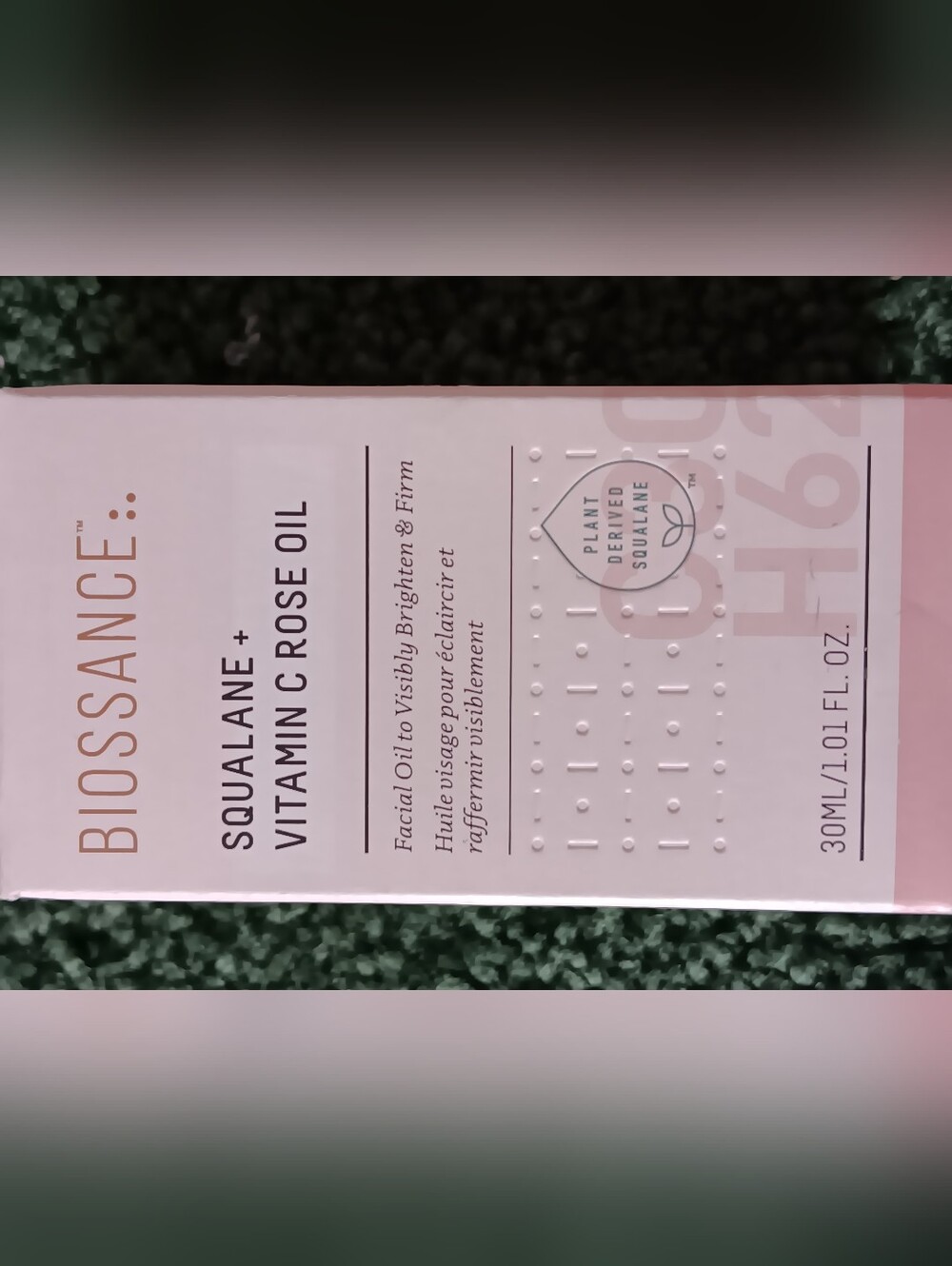 Biossance Squaline Rose Oil  Vitamin C.  1.7 oz